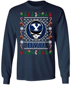 BYU Cougars Grateful Dead Ugly Christmas Sweater, Hoodie