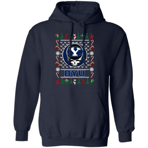 BYU Cougars Grateful Dead Ugly Christmas Sweater, Hoodie