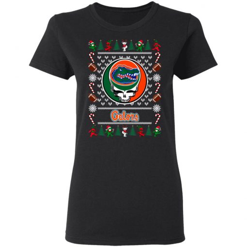 Florida Gator Grateful Dead Ugly Christmas Sweater, Hoodie