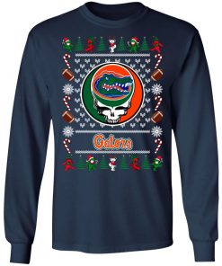 Florida Gator Grateful Dead Ugly Christmas Sweater, Hoodie