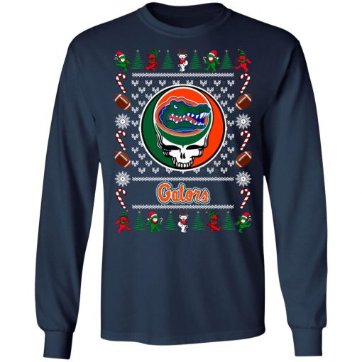 Florida Gator Grateful Dead Ugly Christmas Sweater, Hoodie