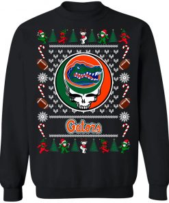 Florida Gator Grateful Dead Ugly Christmas Sweater, Hoodie