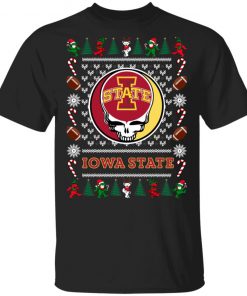 Iowa State Cyclones Grateful Dead Ugly Christmas Sweater, Hoodie