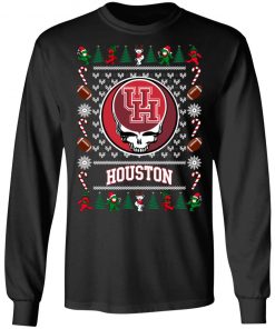 Houston Cougars Grateful Dead Ugly Christmas Sweater, Hoodie