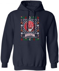 Houston Cougars Grateful Dead Ugly Christmas Sweater, Hoodie