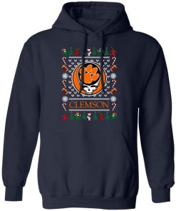 Clemson Tigers Grateful Dead Ugly Christmas Sweater, Hoodie