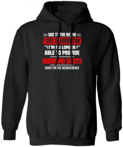 Due to The Rising Cost of Ammunition I'm No Longer Able Provide A Warning Shots Shirt