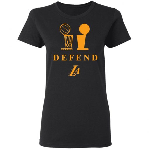 Lebron Lakers Trophy Defend Shirt