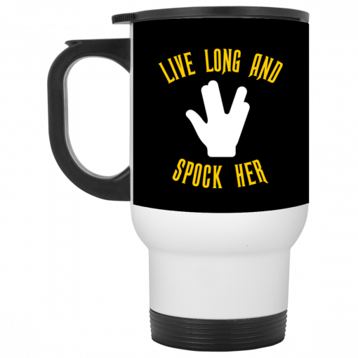 Live Long And Spock Her Mug, Coffee Mug, Travel Mug