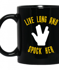 Live Long And Spock Her Mug, Coffee Mug, Travel Mug