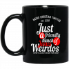 Weird Christian Twitter Est2020 Just A Friendly Bunch Of Jesus Weirdos Mug, Coffee Mug, Travel Mug