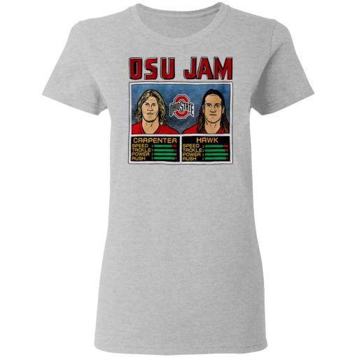 Osu Jam Ohio State Carpenter Hawk Shirt