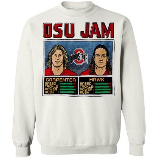 Osu Jam Ohio State Carpenter Hawk Shirt