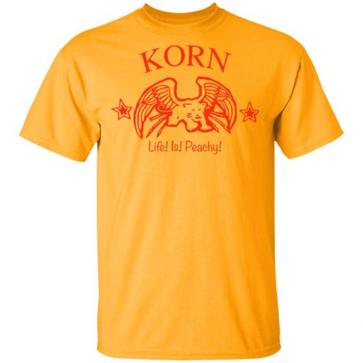 Orchid Dance Tonight Korn Life Is Peachy Shirt