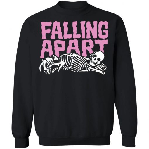 Falling Apart Skeleton Shirt, Hoodie, Long Sleeve