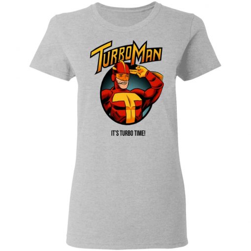 Turbo Man - It's Turbo Time Shirt