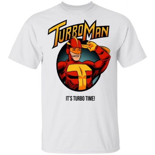 Turbo Man - It's Turbo Time Shirt