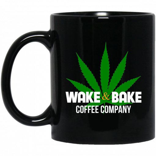 Wake And Bake Coffee Company Mug, Coffee Mug, Travel Mug