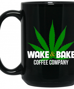 Wake And Bake Coffee Company Mug, Coffee Mug, Travel Mug