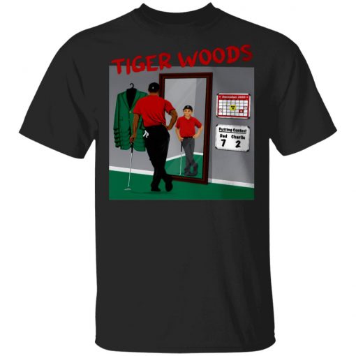 Tiger Woods In The Mirror Shirt