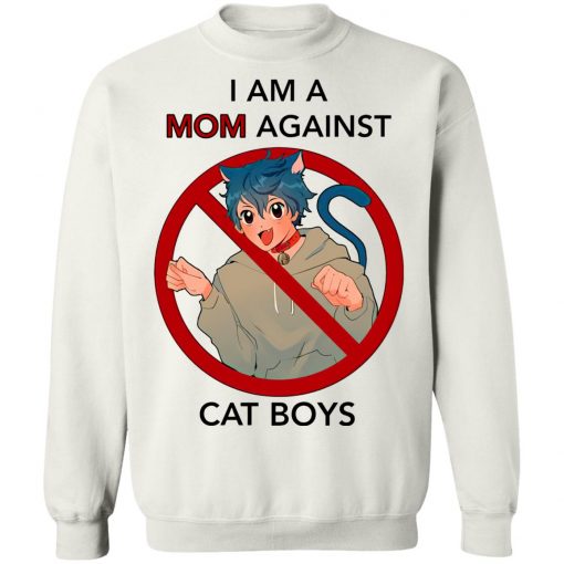 I Am A Mom Against Cat Boys Shirt