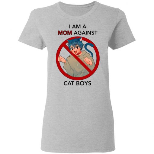 I Am A Mom Against Cat Boys Shirt