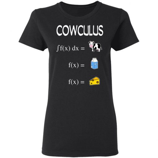 Funny Cowculus fx Cow Milk Cheese Shirt