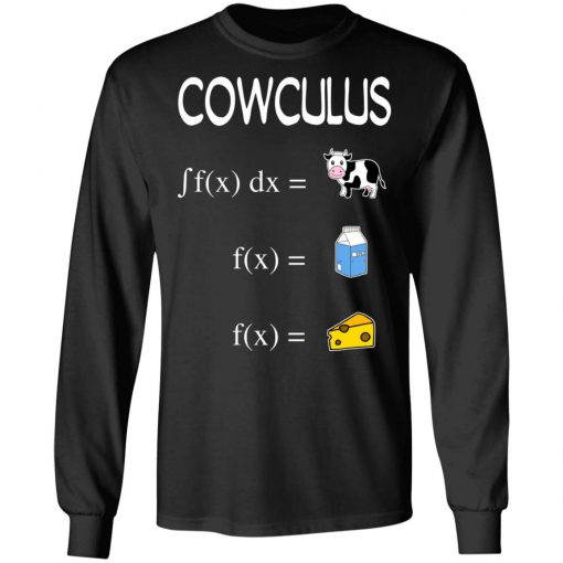 Funny Cowculus fx Cow Milk Cheese Shirt