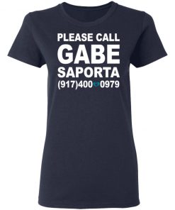 Please Call Gabe Saporta Shirt