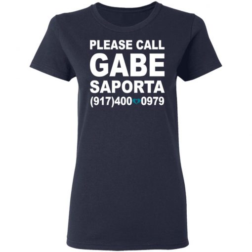 Please Call Gabe Saporta Shirt