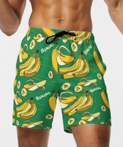 Amazing Bananas Hawaiian Shirt, Beach Shorts