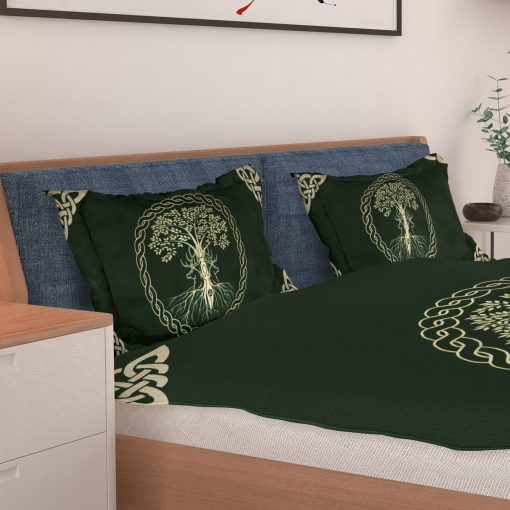 Irish Celtic Tree Art Bedding Set