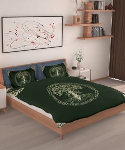 Irish Celtic Tree Art Bedding Set