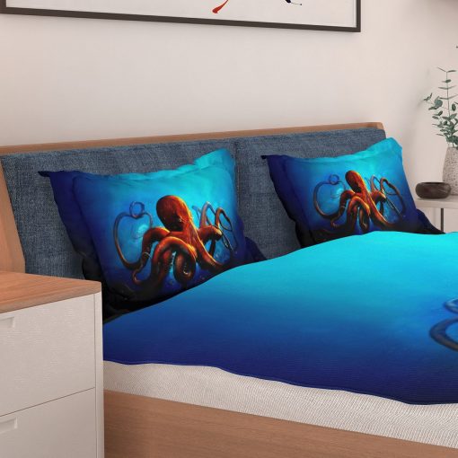 Octopus In Ocean Bedding Set