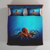 Octopus In Ocean Bedding Set