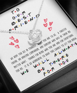 To Our Best Friend We Hope You See In Yourself What You Are To Us Necklace