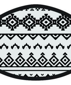 Tribal Tribe Pattern Spanish Design Face Mask