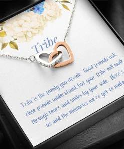 Tribe Is The Family You Decide Good Friends Ask Close Friends Understand Necklace