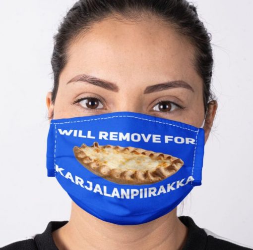 Will remove for Karjalanpiirakka Face mask