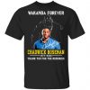 Wakanda Forever Chadwick Boseman 1977 2020 Signature Thank You For The Memories Shirt