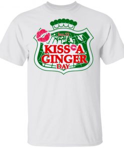 Kiss A Ginger Day Jan 12th Shirt