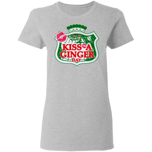 Kiss A Ginger Day Jan 12th Shirt