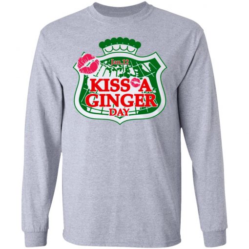 Kiss A Ginger Day Jan 12th Shirt