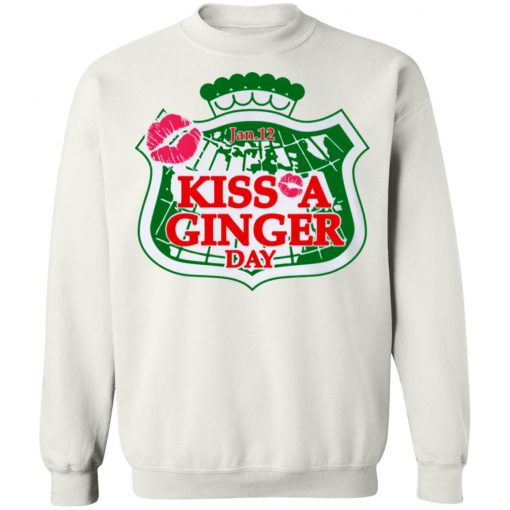 Kiss A Ginger Day Jan 12th Shirt