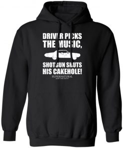 Driver Picks The Music Shotgun Shuts His Cakehole Shirt