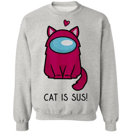 Among Us Cat Is Sus Shirt, Hoodie, Long Sleeve