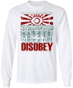 Big Tech Is Watching You Disoby Warior Culture Gear Shirt