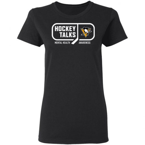 Hockey Talks Mental Health Awareness Pittsburgh Shirt