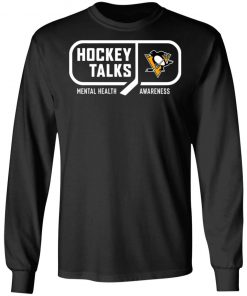 Hockey Talks Mental Health Awareness Pittsburgh Shirt