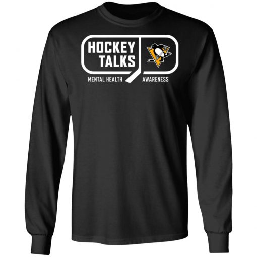 Hockey Talks Mental Health Awareness Pittsburgh Shirt